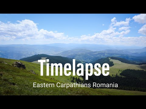 Timelapse 1 - Eastern Carpathians, Giumalau Mountain, Bucovina, Romania
