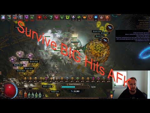 PoE 3.11 AFK Blighted Map T13 // Carrion Golem // Sources Of Damage Mitigation // Loot // Timestamps