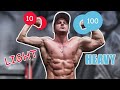 Light Weight VS Heavy Weights (What is better?)