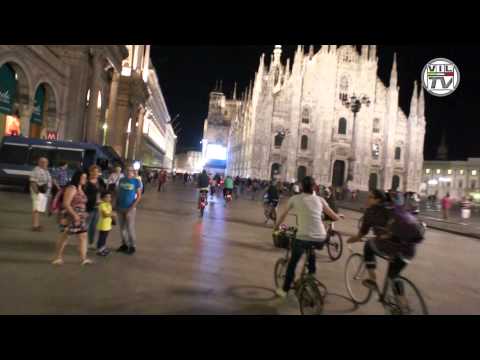 Critical Mass Milano - manifestazione dei ciclisti di Milano