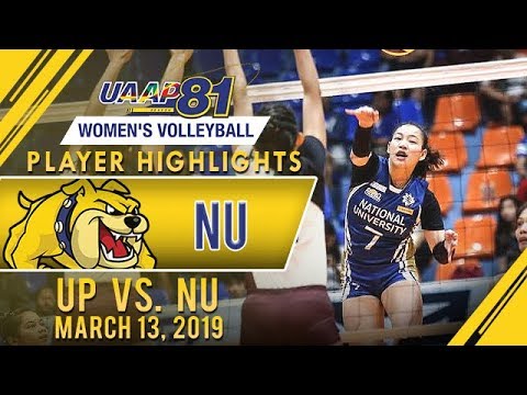 UAAP 81 WV: Cess Robles drops 17 points in NU's 5-set W over UP | March 13, 2019