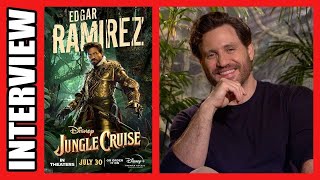 Edgar Ramirez on JUNGLE CRUISE and playing a Disney character | Exclusive Interview video