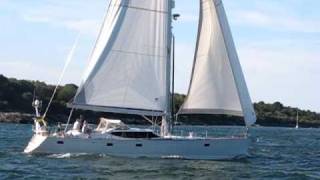 preview picture of video 'Najad 570 sailing off Newport RI'