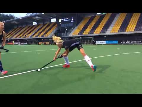 Strafcorner Amber HC Den Bosch  februari 2018