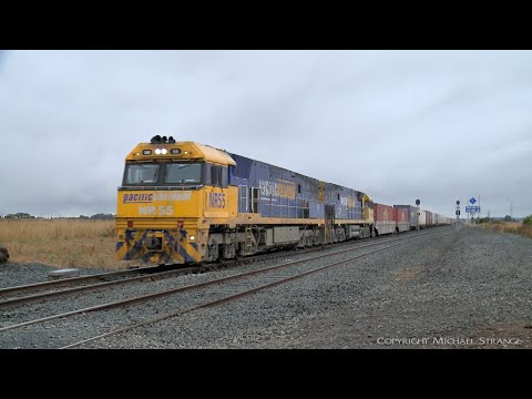6PM7 Pacific National Container Train  (18/4/2022) - PoathTV Railways