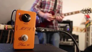Dunlop CSP101SL Custom Shop Script Phase 90 With Led - відео 4