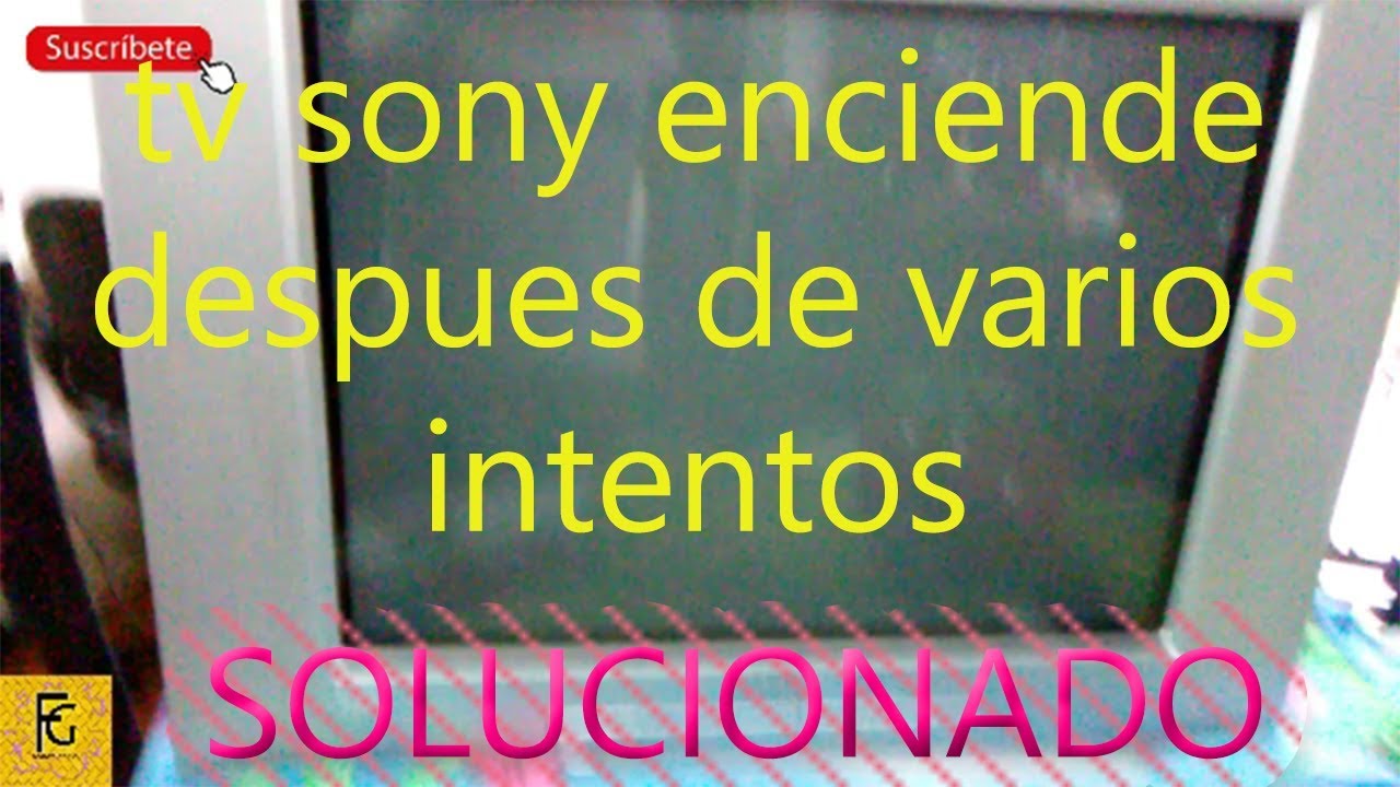 ?????? TV SONY TARDA PARA ENCENDER ( solución ) ??????