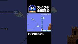マリオメーカー2 Pスイッチ全部踏め！クリア率0.12% ゲーム実況