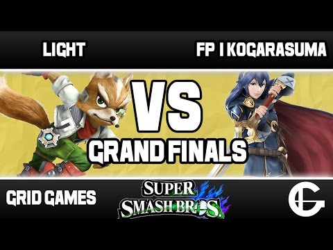 Light (Fox) VS FP | Kogarasuma (Lucina/Diddy Kong/Cloud) | Grid WiiU BiWeekly 12 | Grand Finals