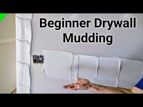 How to mud and finish drywall - Drywall taping for beginners