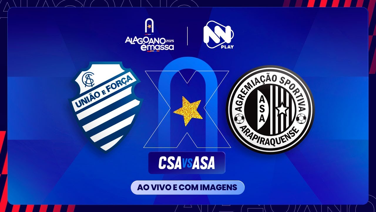 AO VIVO E COM IMAGENS | CSA X ASA - 01/02/25 - RODADA 6 | ALAGOANO 2025 | #LIVE