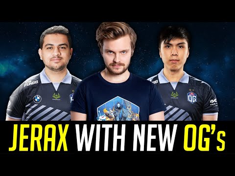 JerAx meet New OG's (AMMAR TAIGA) DOTA 2