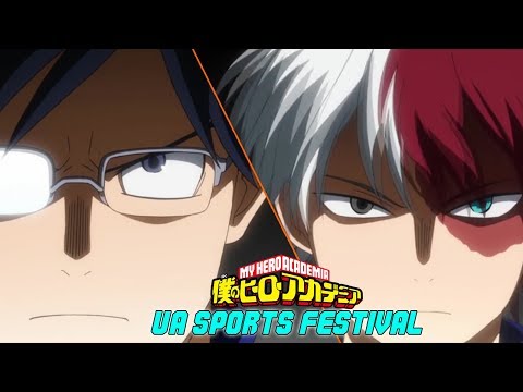 UA Sports Festival | Iida VS Todoroki | Boku No Hero Academia