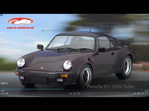 Minichamps 1:12 Porsche 911 (930) Turbo 築 1977 パープル 125066116  