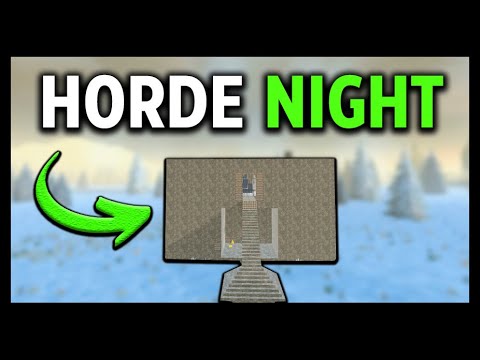 7 Days To Die - Horde Night Vs Fusion's Community BASE (Alpha 20)