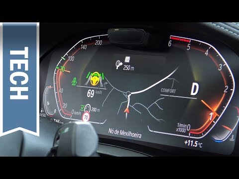 Digitaler Tacho im 3er BMW 2019: Live Cockpit Professional & 12,3 Zoll Kombiinstrument Review