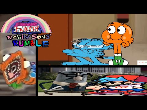 FNF: Big Gumball Joke Mod / Robinson' Rumble [BOTPLAY] █ Friday Night Funkin' – mods █