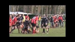 preview picture of video 'match rugby Pontivy/Matignon le 27 janvier 2013 à Pontivy'