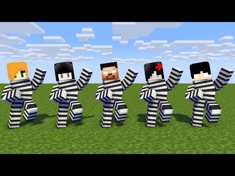 MONSTER SCHOOL | K/DA - POP STARS PRISON HEROBRINE FAMILY | MINECRAFT ANIMATION
