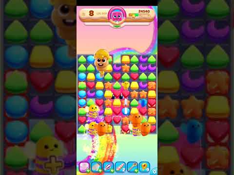Cookie Jam Blast Game Play Walkthrough Rainbow Run Levels 201-210