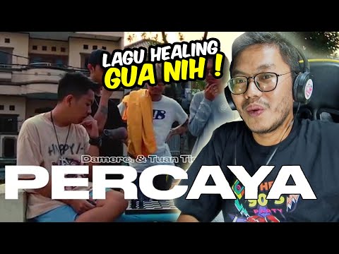 FIRST TIME ‼️REACT TO DAMEROO X TUAN TIGABELAS - PERCAYA MV