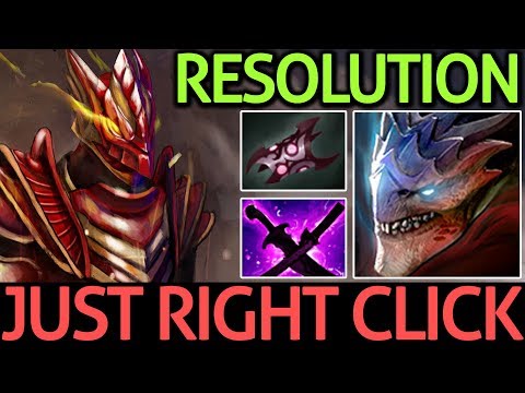 Resolution Dota 2 [Dragon Knight] Just Right Click - Best Tanky