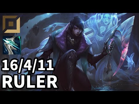 Gen G Ruler Aphelios ADC vs Draven - Ranked Challenger- Patch KR 12.15