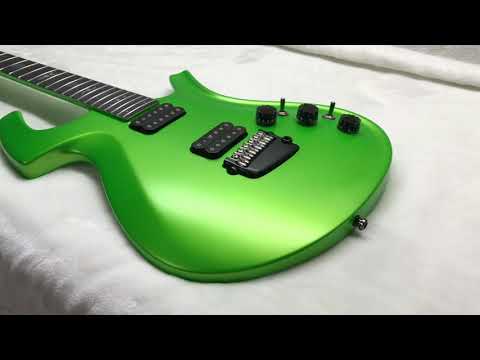 Parker Fly Mojo Guitar - Pearl Lime Green Gold refinish - Chattanooga, TN