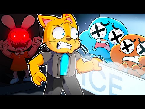 Can I ESCAPE The Gumball HORROR GAME?!