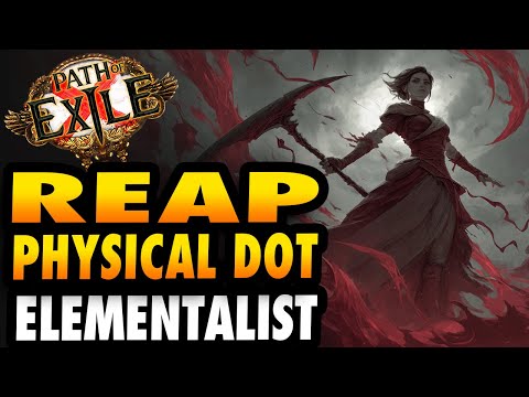 [POE 3.27] REAP PHYS DOT ELEMENTALIST - Path of Exile Build Guide