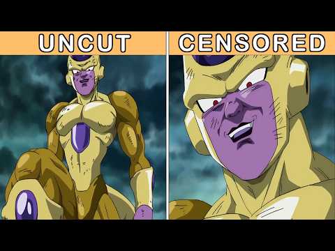How Funimation Censored Dragon Ball Super | Resurrection F Arc