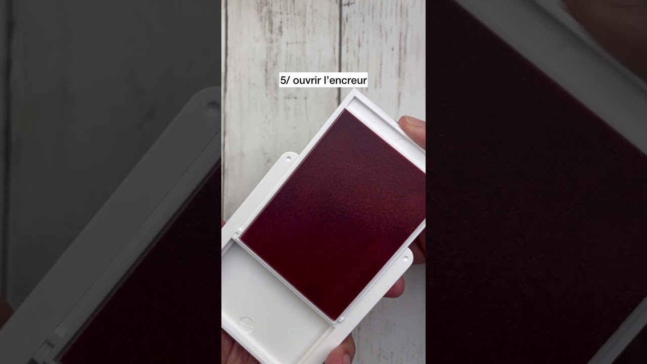 Préparer un encreur Stampin’Up! facade placeholder
