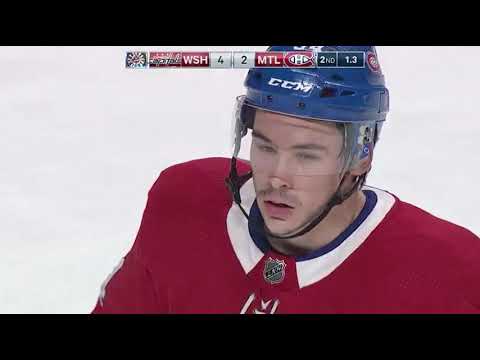 Charles Hudon Goal vs WSH 03-24-2018
