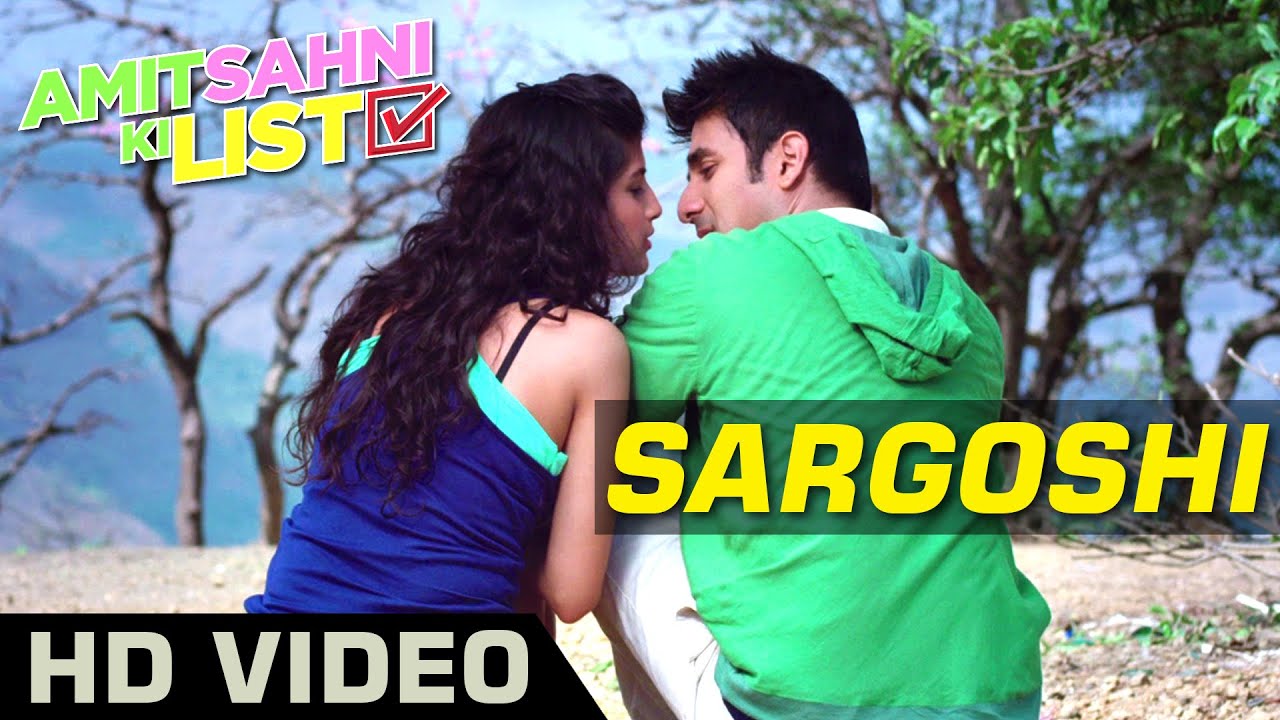 Sargoshi Lyrics | Amit Sahni Ki List | Anirudh Bhola, Palak Muchhal | Palash Muchhal