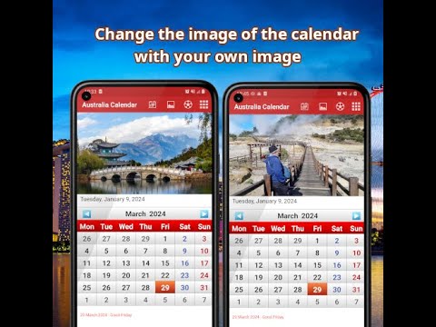 Australia Calendar 2024 Video