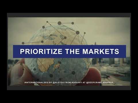 Expanding Your International SEO With Aleyda Solis & Jon Myers | DeepCrawl Marketing Webinar