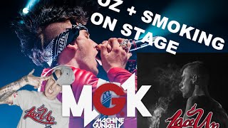 MACHINE GUN KELLY - &#39;&#39; OZ &#39;&#39; + SMOKING WEED ON STAGE I WARSAW I POLAND I PROGRESJA I 2016 I JAMES&#39;C