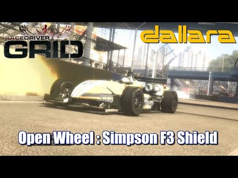 Retro Racing Games : Race Driver GRID (2007) Career - Open Wheel : Simpson F3 Shield