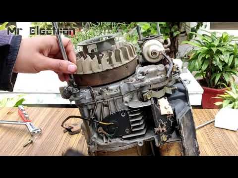 Convert 220v 1000W AC Air Blower to 12v DC Motor Blower Runs on Battery The Professor HINDI