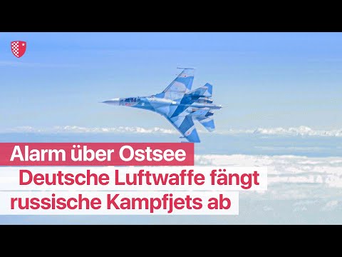 Alarm über der Ostsee: Deutsche Luftwaffe fängt russische Kampfjets ab
