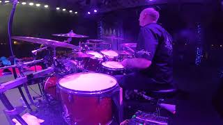 Heikki Saari live drumcam Wintersun 70000 Tons of Metal &quot;Beautiful Death&quot;