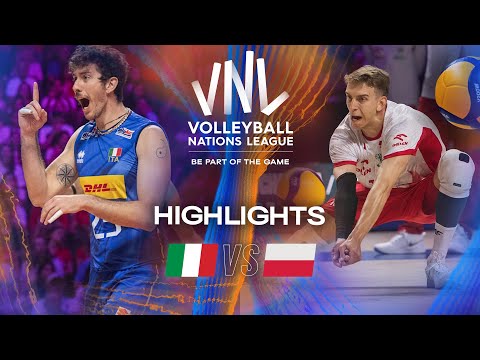 Italy 🇮🇹 vs. Poland 🇵🇱 - Highlights | Week 2 | Men's VNL 2025