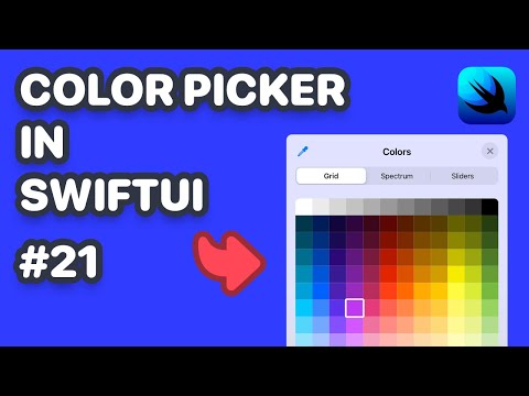 Color Picker in SwiftUI (SwiftUI Color Picker, ColorPicker SwiftUI, Color SwiftUI, SwiftUI Color) thumbnail