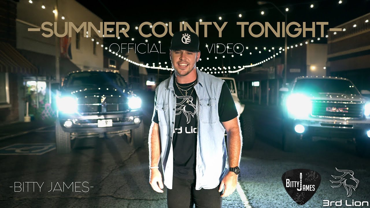 BITTY JAMES - SUMNER COUNTY TONIGHT - (OFFICIAL VIDEO)