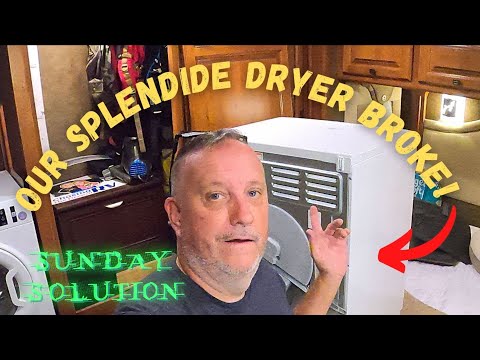 Change Heating Element on Splendide Dryer | Sunday Solution| RV Repair