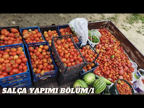 PASTA MAKING PART/1~WE COLLECTED ALL THE PEPPERS #village #villagelife #villagelife #naturallife ...