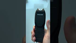 POLICE Stun Gun 2101 - Max Voltage Rechargeable With LED Flashlight &amp; Siren Alarm