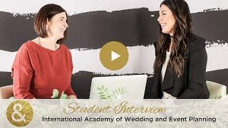 Student Interview: How I became a Wedding Planner
