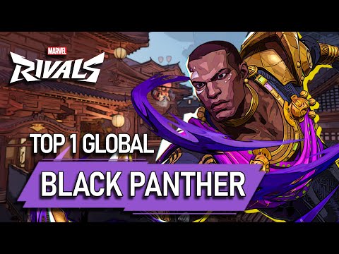TOP 1 GLOBAL BLACK PANTHER ! HUGaTHUG - MARVEL RIVALS PRO
