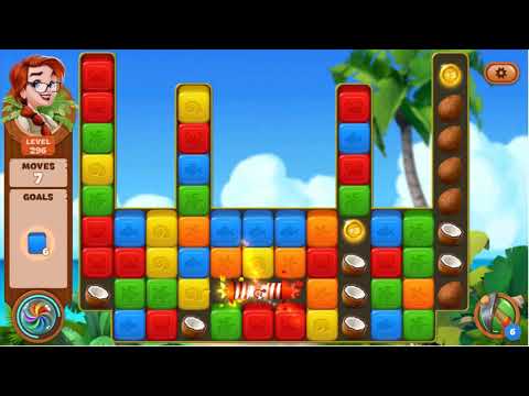 Lost Island Blast Adventure Level 296 - No Boosters